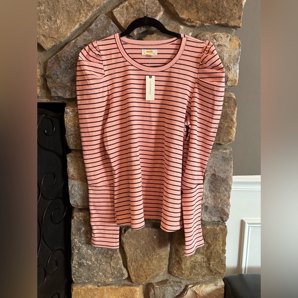 NWT Maeve Puff Sleeve Top - Picture 2 of 6